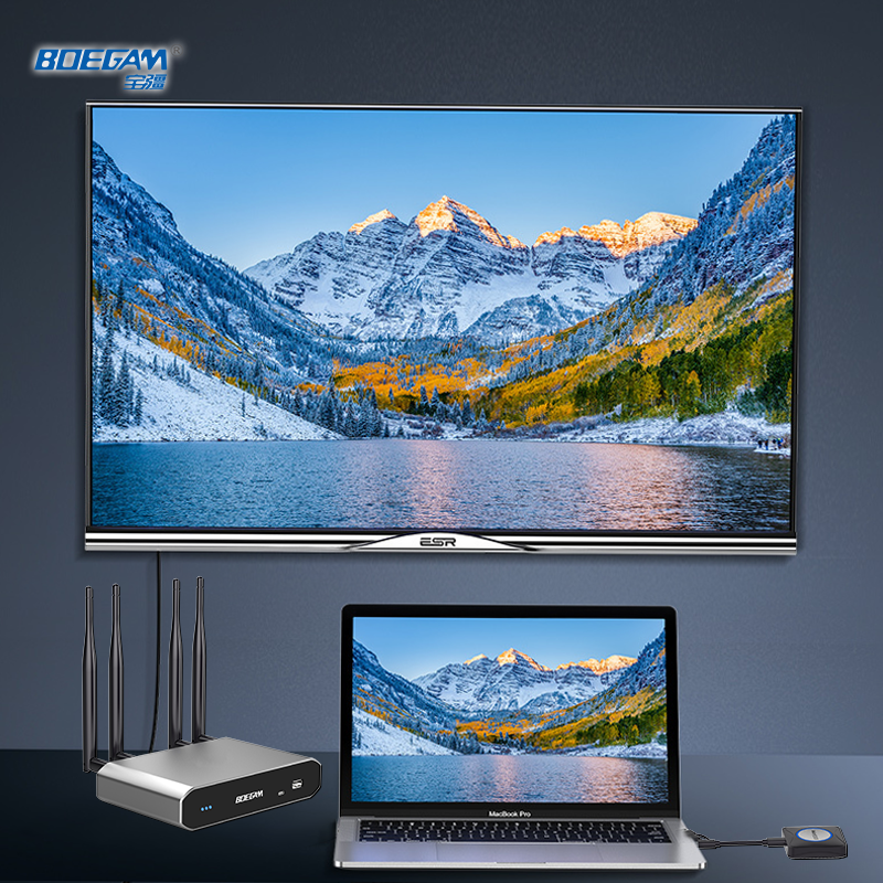 Boegam wireless presentation system post