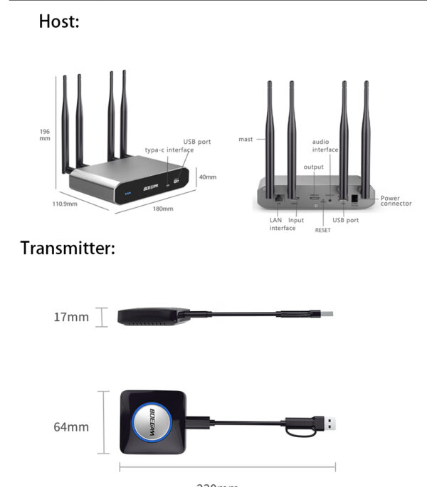 BYOM wireless presentation receiver