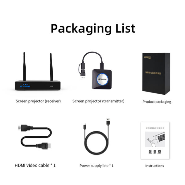 BYOD wireless presentation receiver