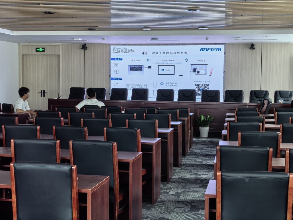 wireless presentation system used for video conference