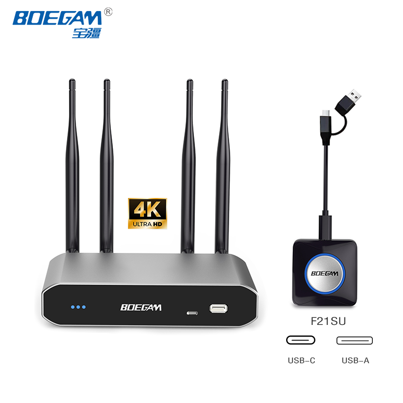 4K wireless screen sharing